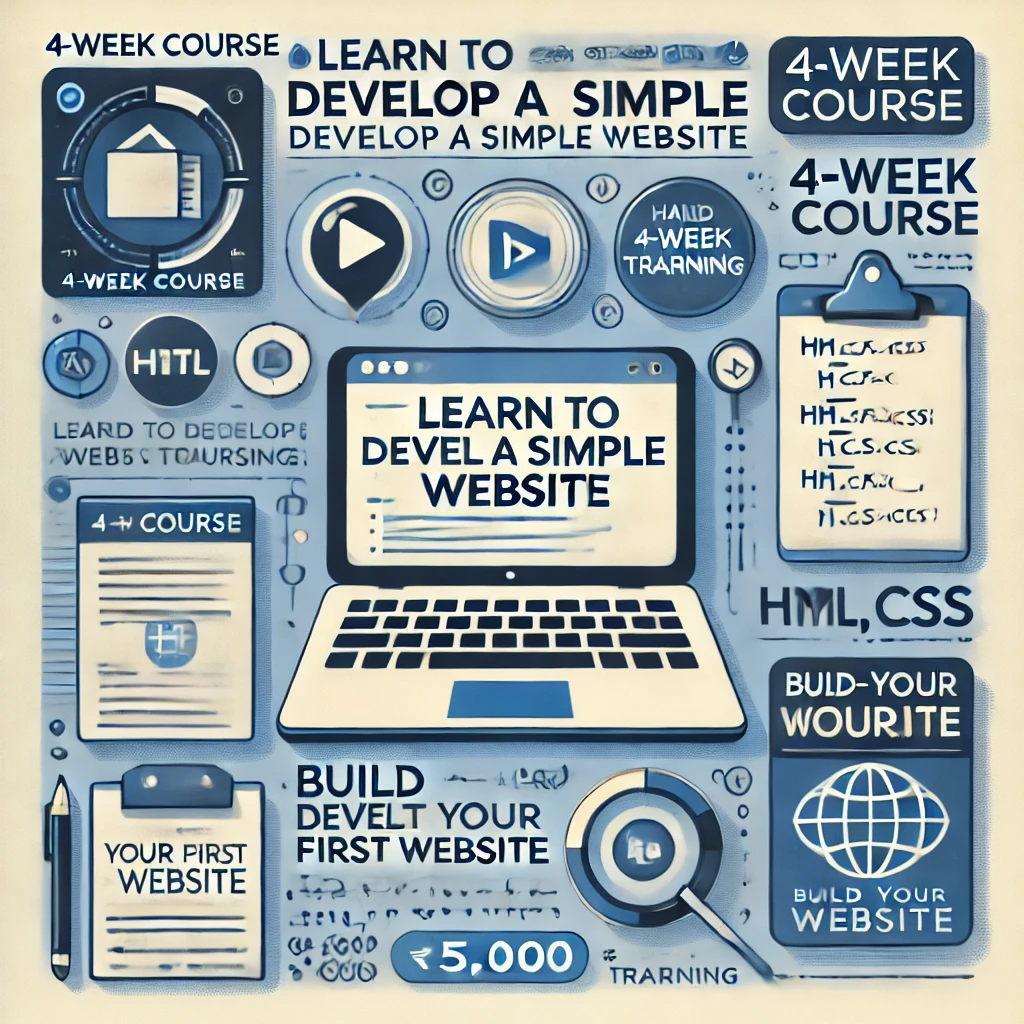 Learn to Develop a Simple Website – Beginner-Friendly Web Development Course