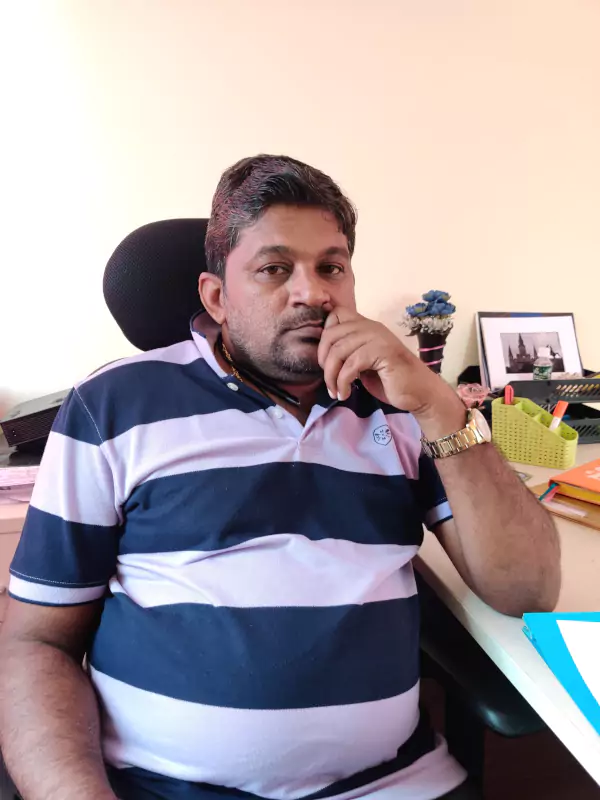 Portrait of Shivaguru, Founder and Director of Andaman Guru Holidays